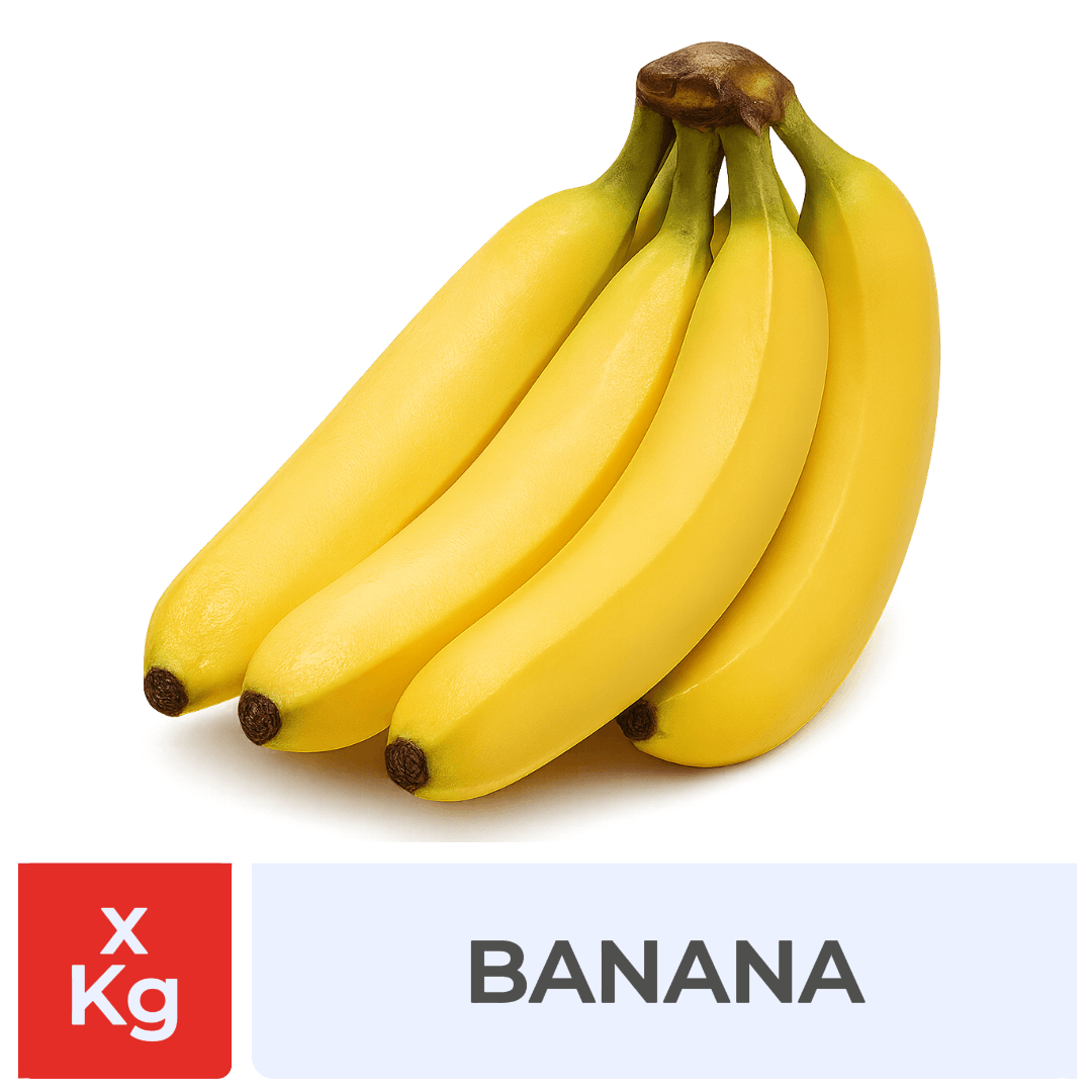 Banana   x 1 Kg