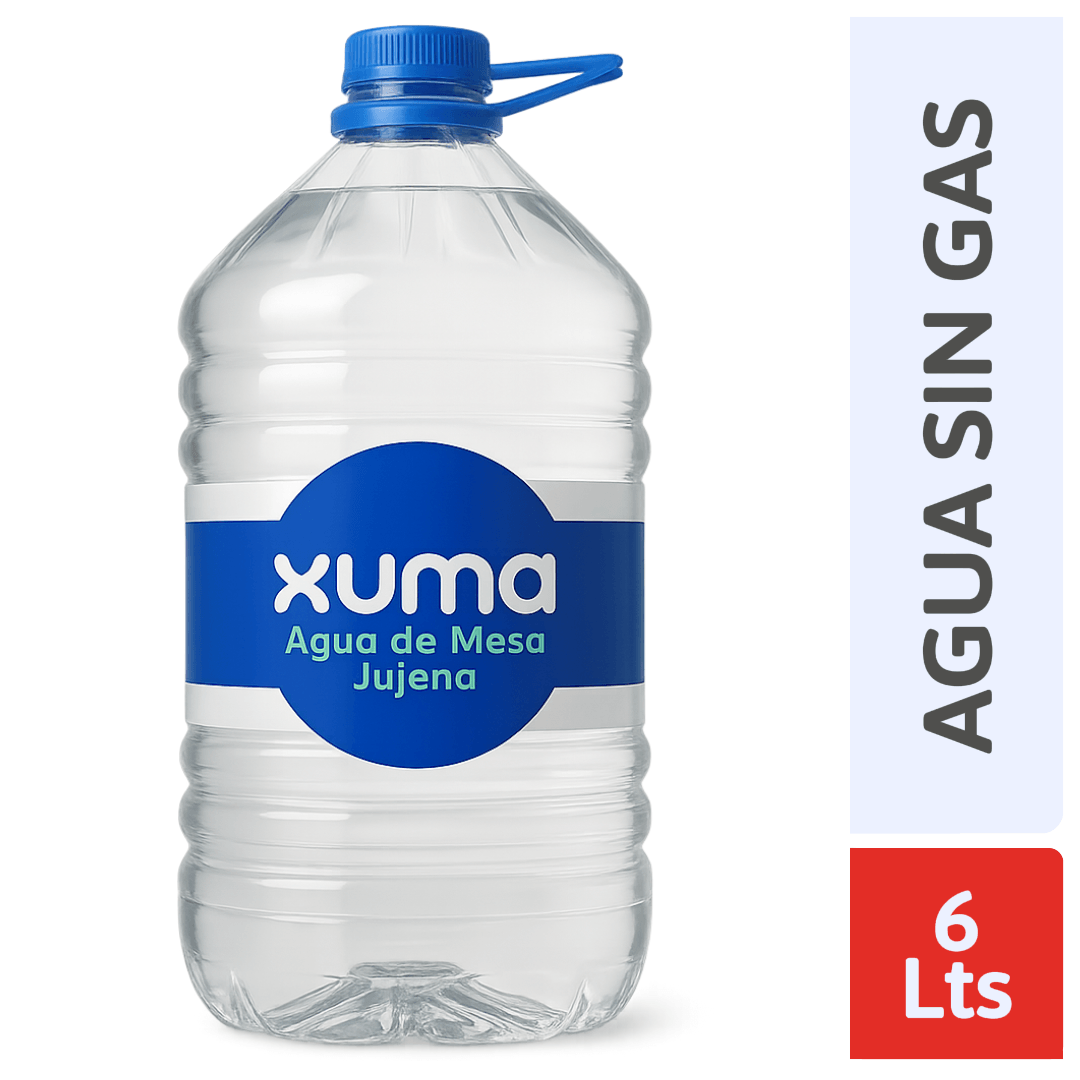 Agua Xuma Sin Gas 6 L