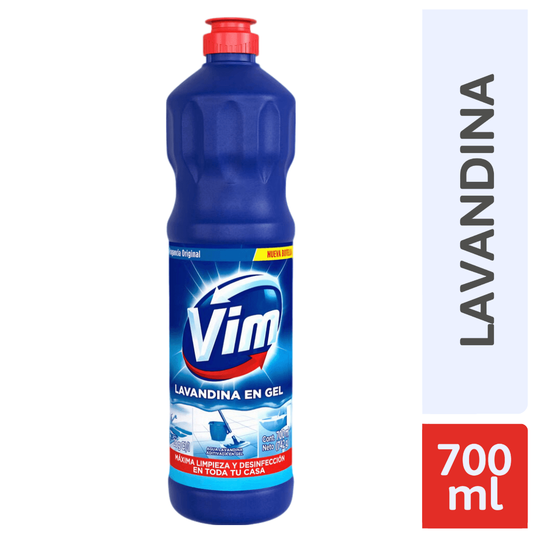 Lavandina En Gel VIM Original 700 ml