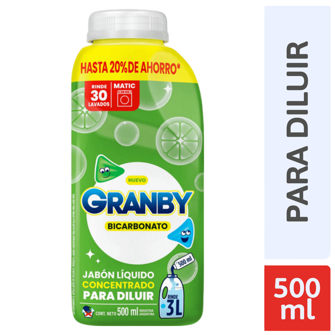 Jabon Granby Diluir Limon 500ml
