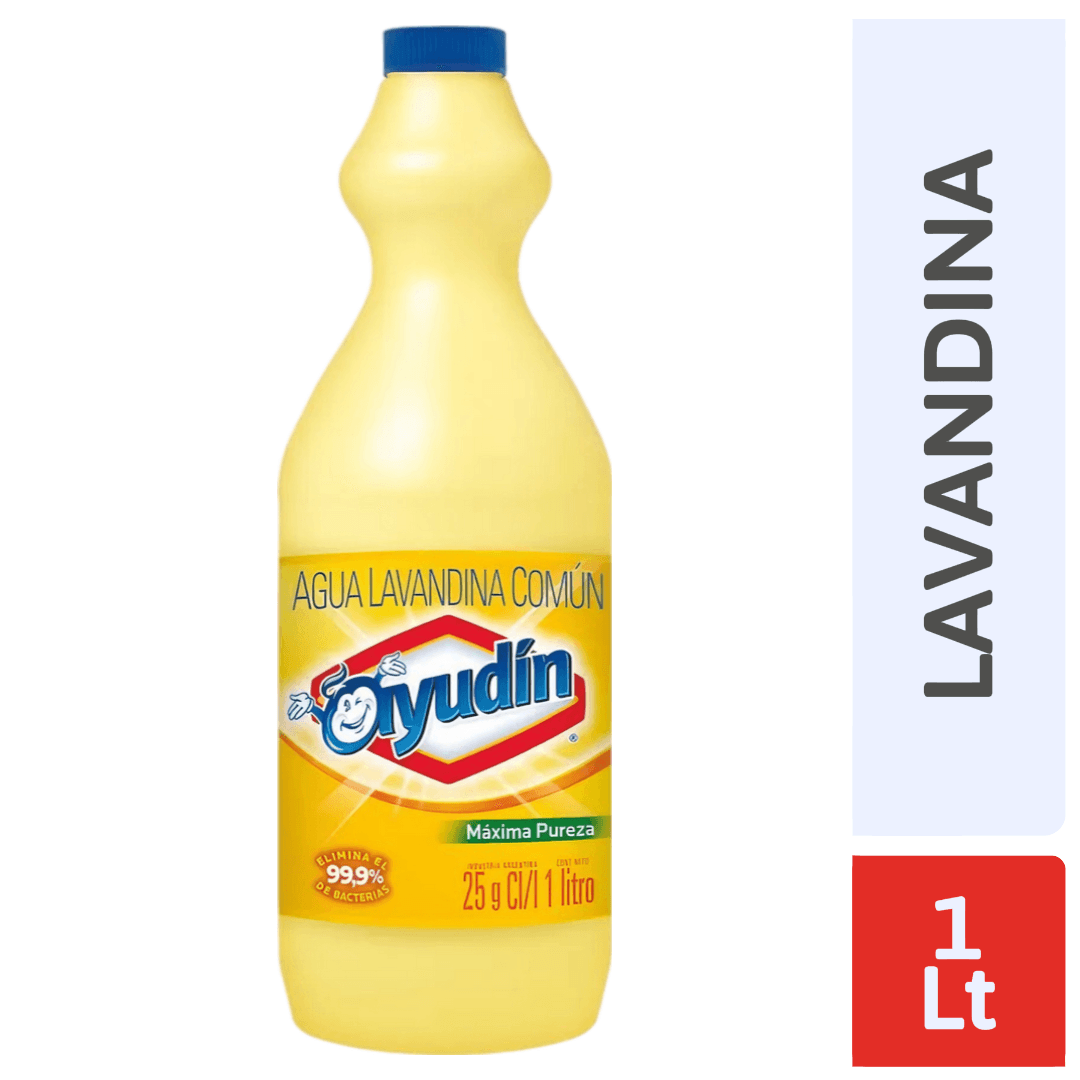 Lavandina Ayudin Maxima Pureza 1 Lt