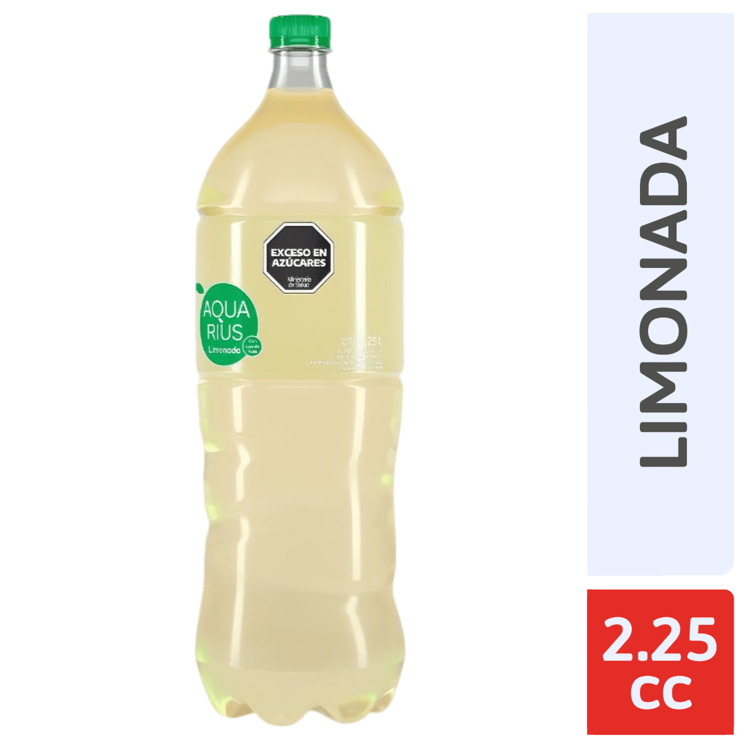 Agua Saborizada Aquarius Limonada 2250 cc