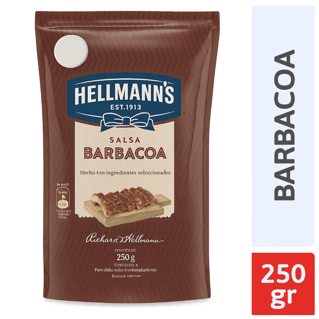 Salsa Hellmann's Barbacoa 250 g Doypack