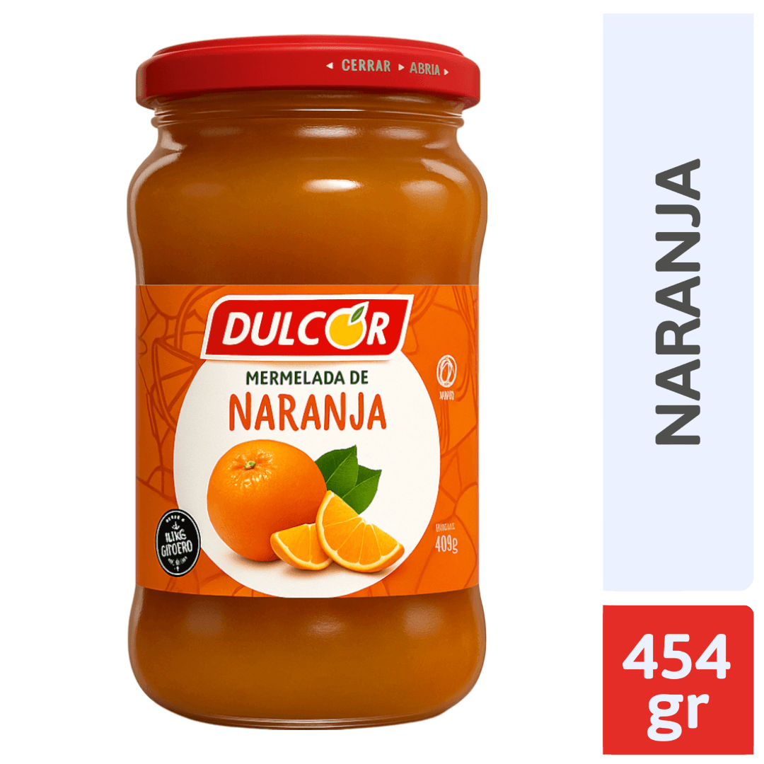 Mermelada Dulcor Naranja  x 454 Gr