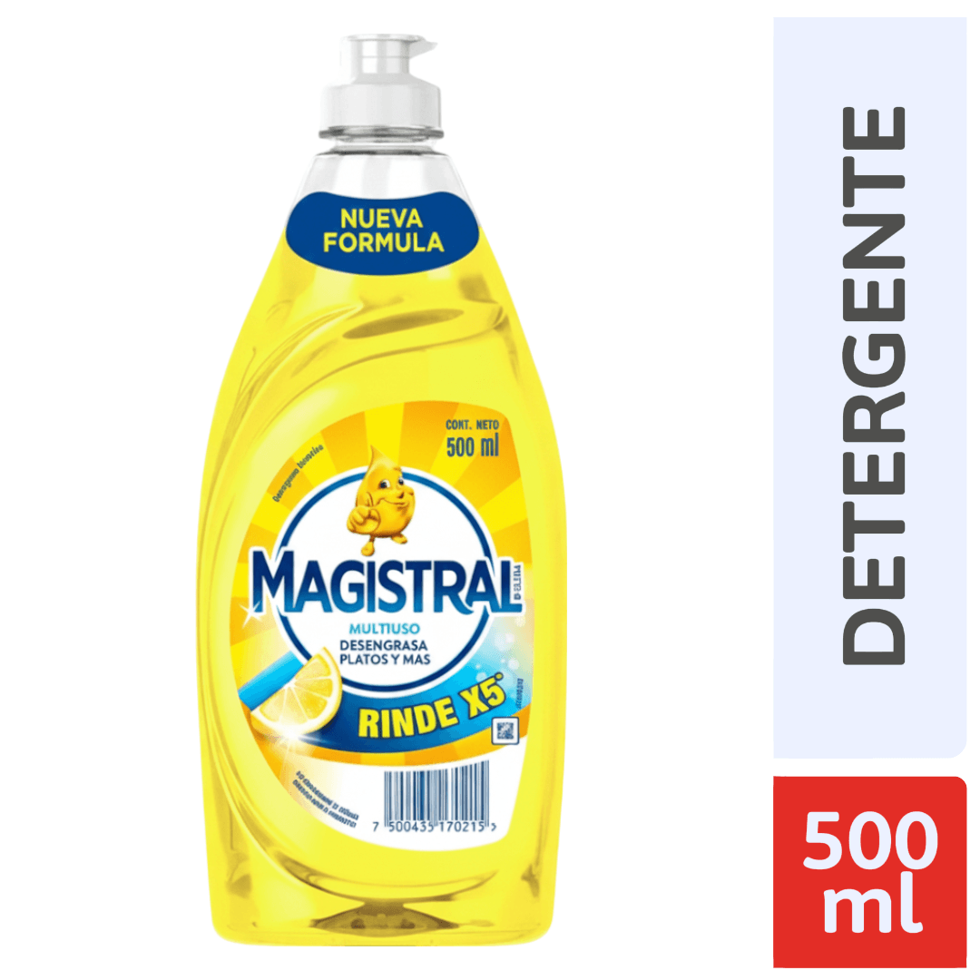 Detergente Magistral Multiuso Limón 500 ml