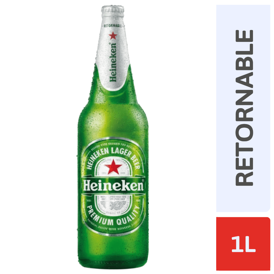 Cerveza Heineken Blanca Retornable x1 Lt