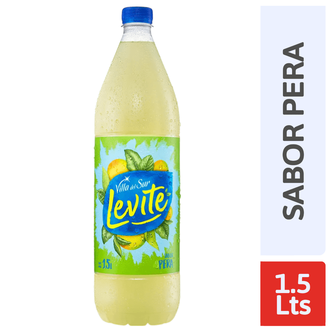 Agua Saborizada Levite Pera 1500 cc