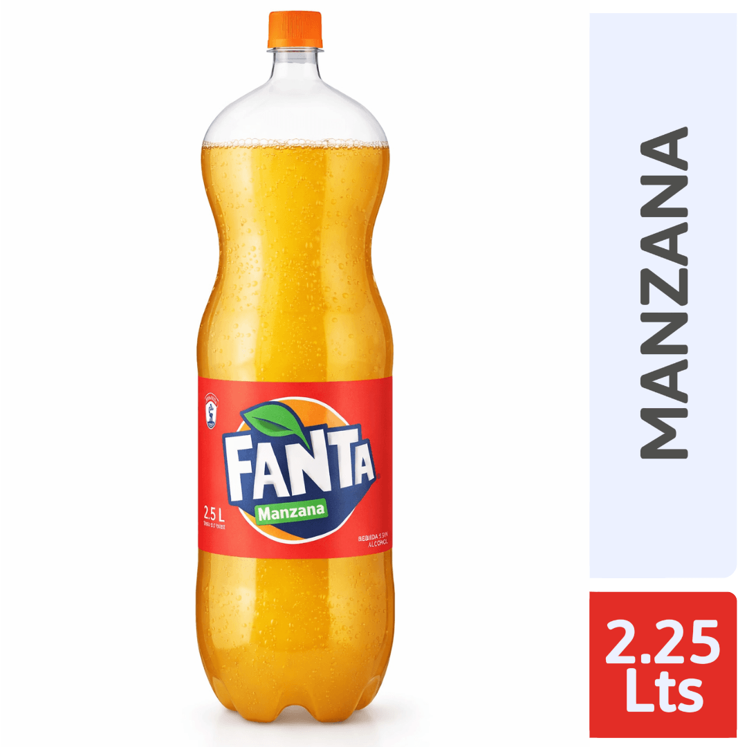 Gaseosa Fanta Manzana 2250 Cc