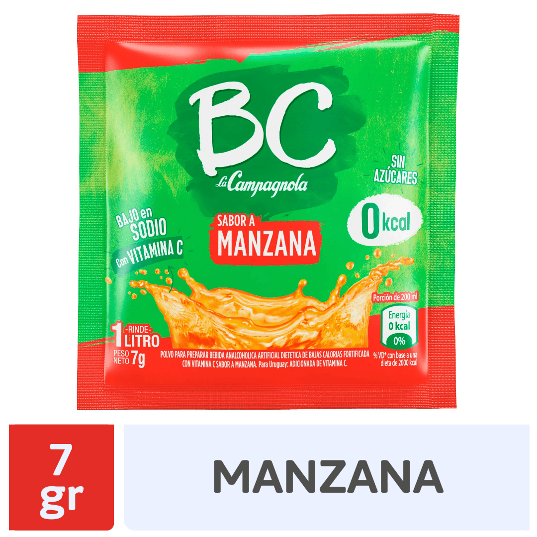 Jugo Bc Manzana Sobre 7Gr