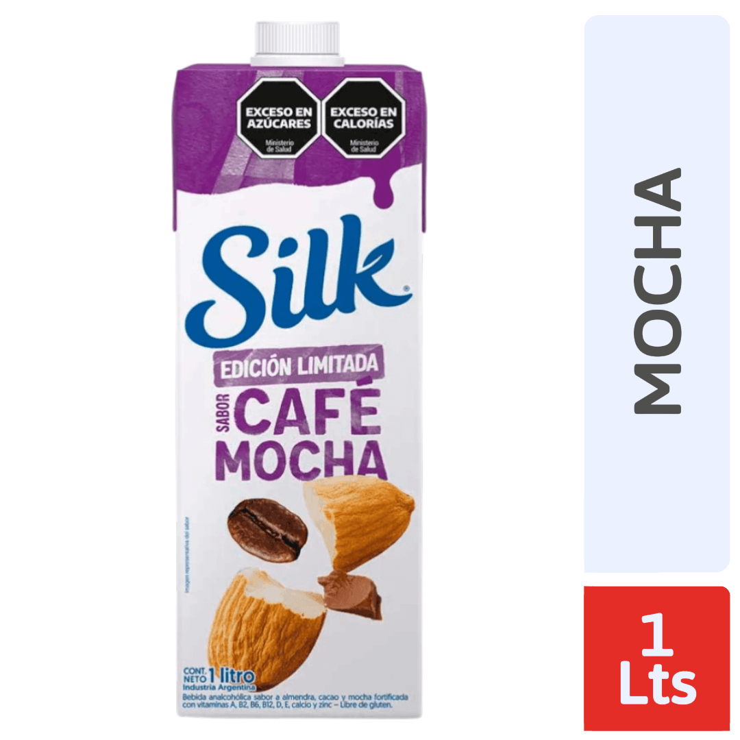 Alimento SILK a Base Almendra Mocha 1lt