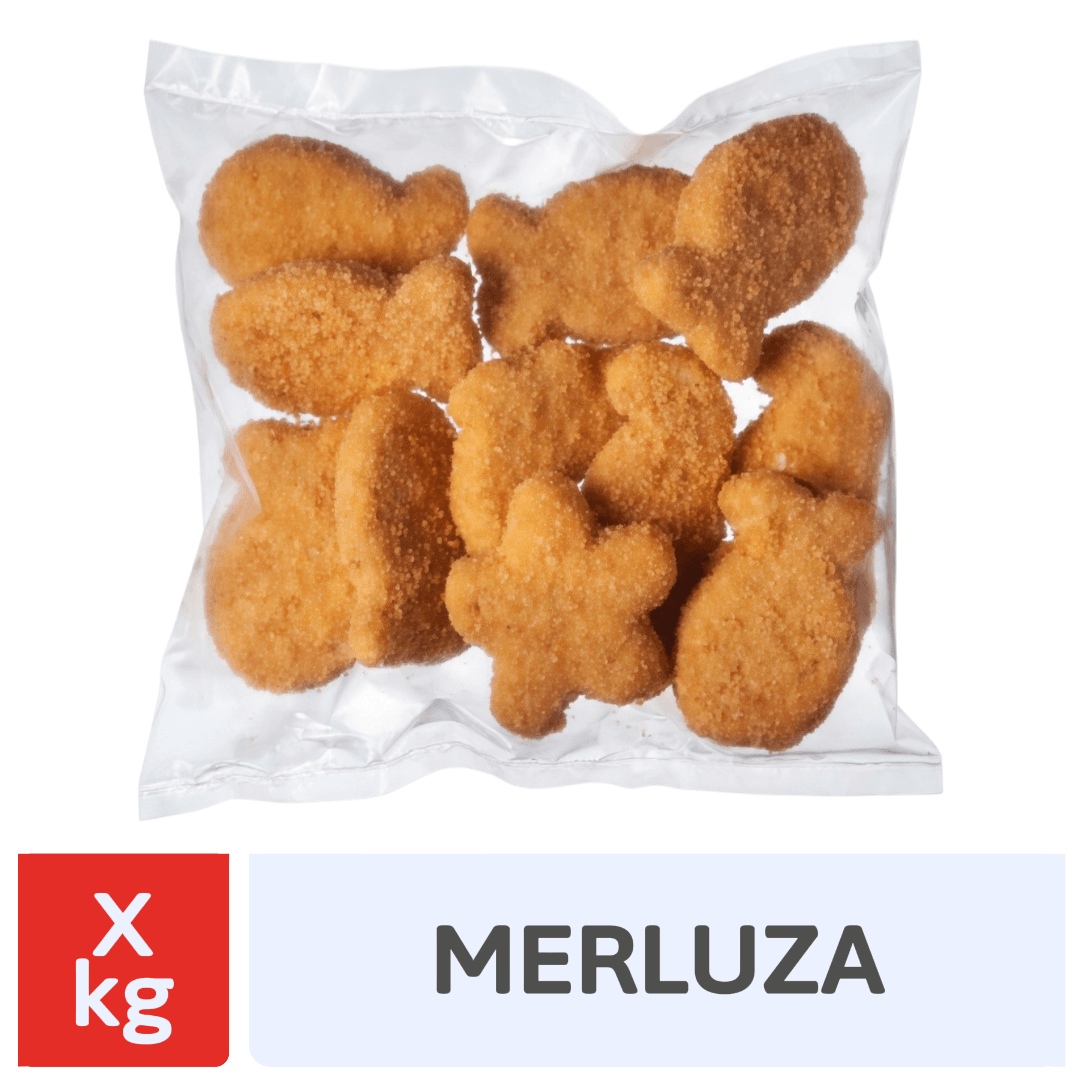 Formas Surtidas Merluza Cong.  x 1 Kg