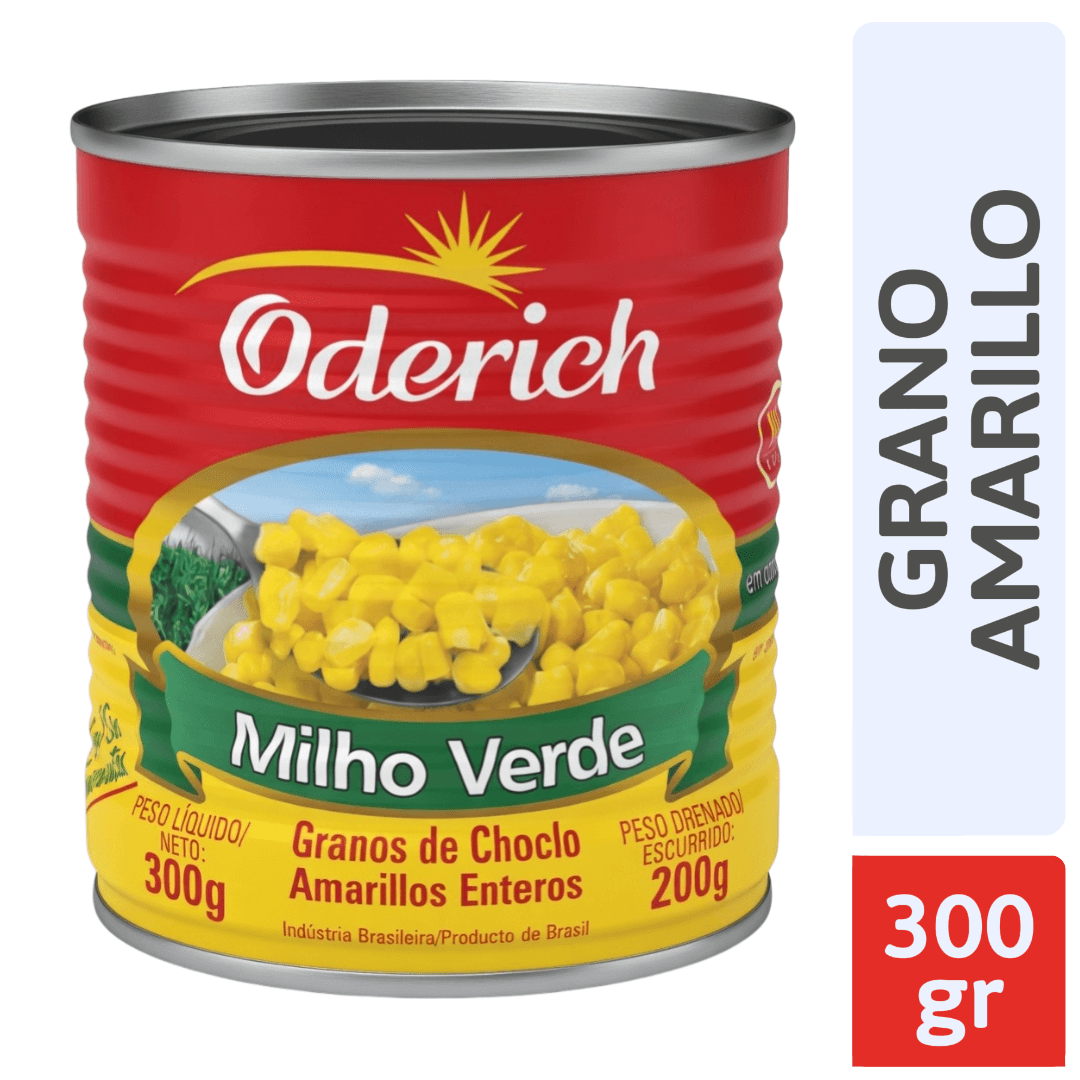 Choclo Oderich Grano Amarillo 300gr